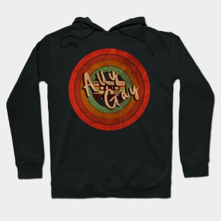 vintange Ally gay Hoodie